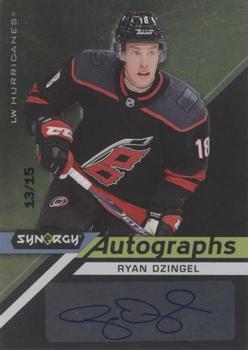 2020-21 Upper Deck Synergy - Autographs Black #A-RD Ryan Dzingel Front