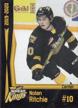 2019-20 Brandon Wheat Kings (WHL) #NNO Nolan Ritchie Front