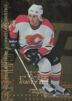 1999-00 Be a Player Millennium Signature Series - Anaheim National Gold #43 Cory Stillman Front