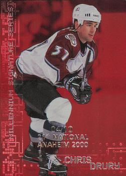 1999-00 Be a Player Millennium Signature Series - Anaheim National Ruby #69 Chris Drury Front