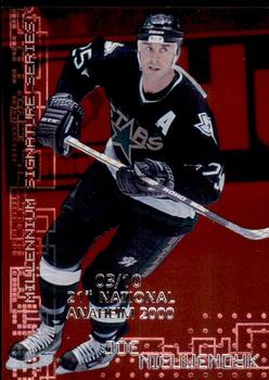 1999-00 Be a Player Millennium Signature Series - Anaheim National Ruby #78 Joe Nieuwendyk Front