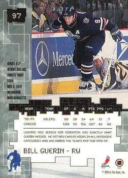 1999-00 Be a Player Millennium Signature Series - Anaheim National Ruby #97 Bill Guerin Back