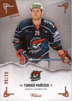 2019-20 OFS Classic Chance liga - Sand #9 Tomas Parizek Front