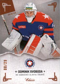 2019-20 OFS Classic Chance liga - Sand #190 Dominik Svoboda Front