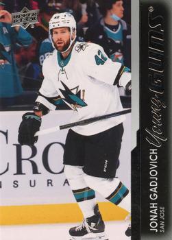 2021-22 Upper Deck #499 Jonah Gadjovich Front