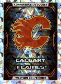 2021-22 Topps NHL Sticker Collection #116 Calgary Flames Logo Front