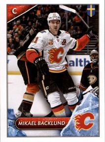 2021-22 Topps NHL Sticker Collection #127 Mikael Backlund Front