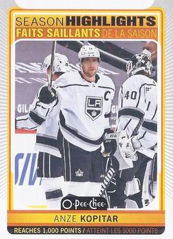 2021-22 O-Pee-Chee #597 Anze Kopitar Front