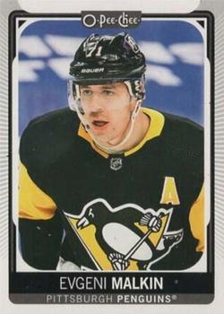 2021-22 O-Pee-Chee #8b Evgeni Malkin Front