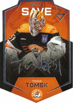 2020-21 SportZoo Tipos Extraliga 2. Seria - What A Save #WS-11 Tomas Tomek Front