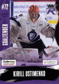 2019-20 Rieck's Printing Reading Royals (ECHL) #21 Kirill Ustimenko Front