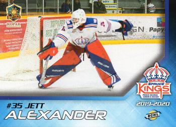 2019-20 Prince George Spruce Kings (BCHL) #NNO Jett Alexander Front
