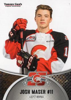 2018-19 Prince George Cougars (WHL) #NNO Josh Maser Front