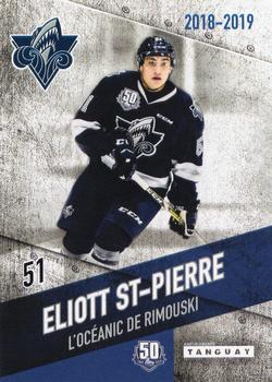 2018-19 Extreme Rimouski Oceanic (QMJHL) #20 Eliott St. Pierre Front