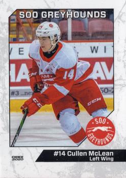 2019-20 Choice Sault Ste. Marie Greyhounds (OHL) #9 Cullen McLean Front