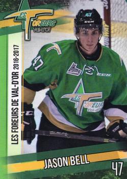 2016-17 Val-d'Or Foreurs (QMJHL) #NNO Jason Bell Front