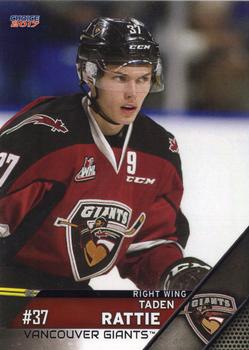 2016-17 Choice Vancouver Giants (WHL) #21 Taden Rattie Front