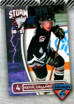 2010-11 Guelph Storm (OHL) 1991-2010 Top 20 All-Time #6 Kevin Dallman Front
