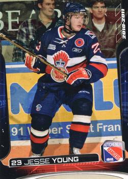 2010-11 Extreme Kitchener Rangers (OHL) #5 Jesse Young Front