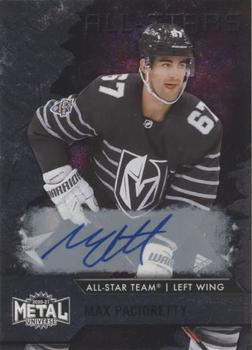 2020-21 SkyBox Metal Universe - Autographs Silver #197 Max Pacioretty Front