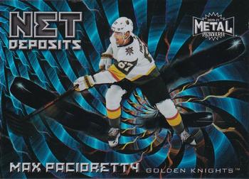 2020-21 SkyBox Metal Universe - Net Deposits #ND-22 Max Pacioretty Front