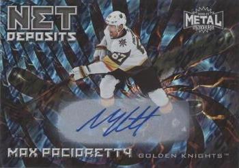 2020-21 SkyBox Metal Universe - Net Deposits Gold Autographs #ND-22 Max Pacioretty Front