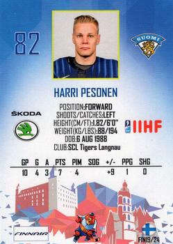 2019 Taiga IIHF World Championship Team Finland #FIN19/24 Harri Pesonen Back