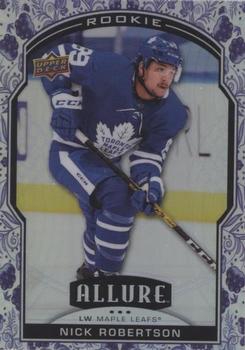 2020-21 Upper Deck Allure - Blue China #99 Nick Robertson Front