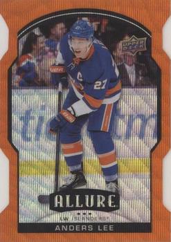 2020-21 Upper Deck Allure - Orange Slice #33 Anders Lee Front