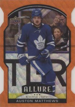 2020-21 Upper Deck Allure - Orange Slice #69 Auston Matthews Front