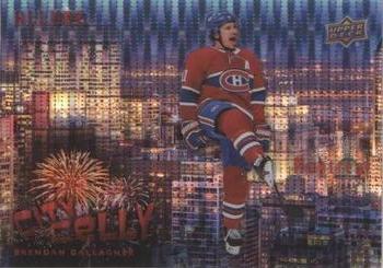 2020-21 Upper Deck Allure - City Celly Red #CC-10 Brendan Gallagher Front