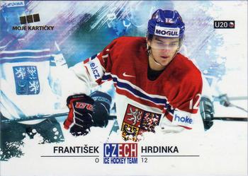 2017-18 Moje karticky Czech Ice Hockey Team #45 Frantisek Hrdinka Front