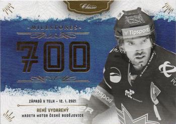 2020-21 OFS Classic Série II - Milestones Gold #MS-RVY Rene Vydareny Front