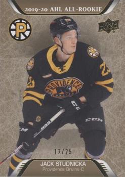2020-21 Upper Deck AHL - Gold #204 Jack Studnicka Front