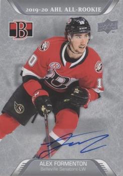 2020-21 Upper Deck AHL - Autographs #203 Alex Formenton Front