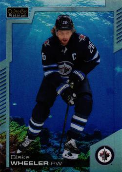 2020-21 O-Pee-Chee Platinum - Aquamarine #80 Blake Wheeler Front