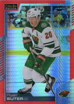 2020-21 O-Pee-Chee Platinum - Red Prism #106 Ryan Suter Front