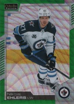 2020-21 O-Pee-Chee Platinum - Emerald Surge #97 Nikolaj Ehlers Front