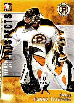 2004-05 In The Game Heroes and Prospects - Fall Expo Silver #2 Hannu Toivonen Front