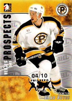 2004-05 In The Game Heroes and Prospects - Fall Expo Silver #8 Brad Boyes Front