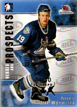 2004-05 In The Game Heroes and Prospects - Fall Expo Silver #10 Jeff Woywitka Front