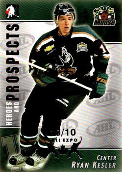 2004-05 In The Game Heroes and Prospects - Fall Expo Silver #43 Ryan Kesler Front