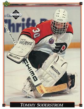 1992-93 Upper Deck Philadelphia Flyers #NNO Tommy Soderstrom Front