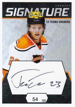 2021-22 Cardset Finland - Signature #NNO Teemu Engberg Front