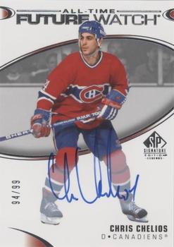 2020-21 SP Signature Edition Legends #407 Chris Chelios Front