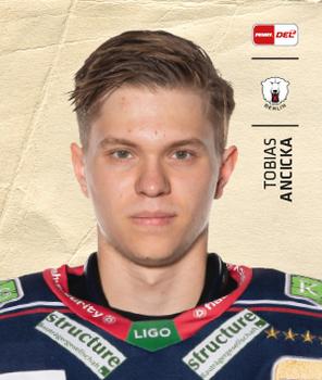 2021-22 Playercards Stickers (DEL) #27 Tobias Ancicka Front