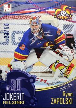 2016-17 Sereal Jokerit Helsinki - Blue #JOK-BAS-001 Ryan Zapolski Front