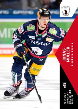 2021-22 Playercards (DEL) #DEL-032 Jonas Müller Front