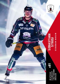 2021-22 Playercards (DEL) #DEL-043 Sebastian Streu Front