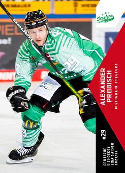 2021-22 Playercards (DEL) #DEL-066 Alexander Preibisch Front